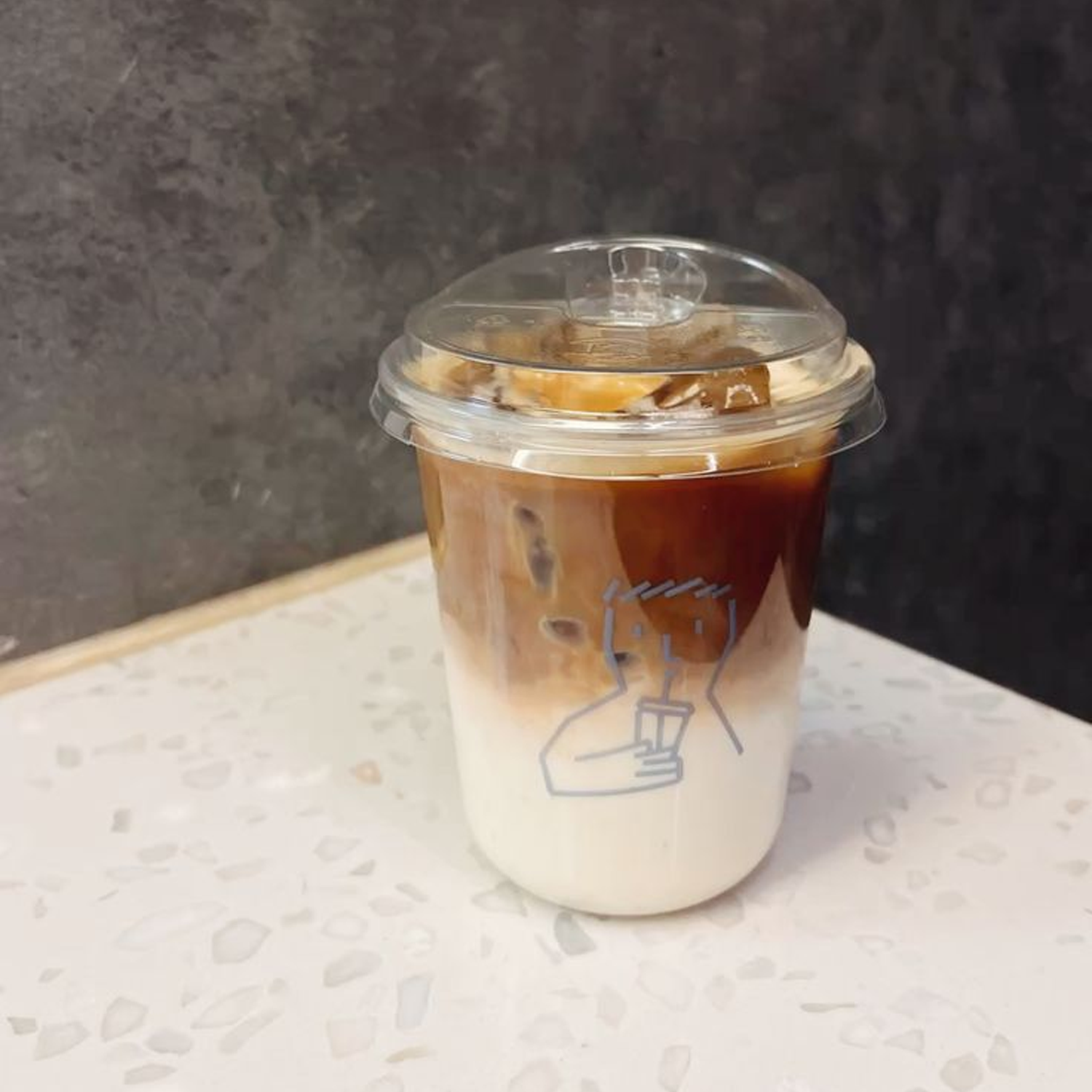 Pahare PET cu bază rotunjită pentru boba cu print personalizat