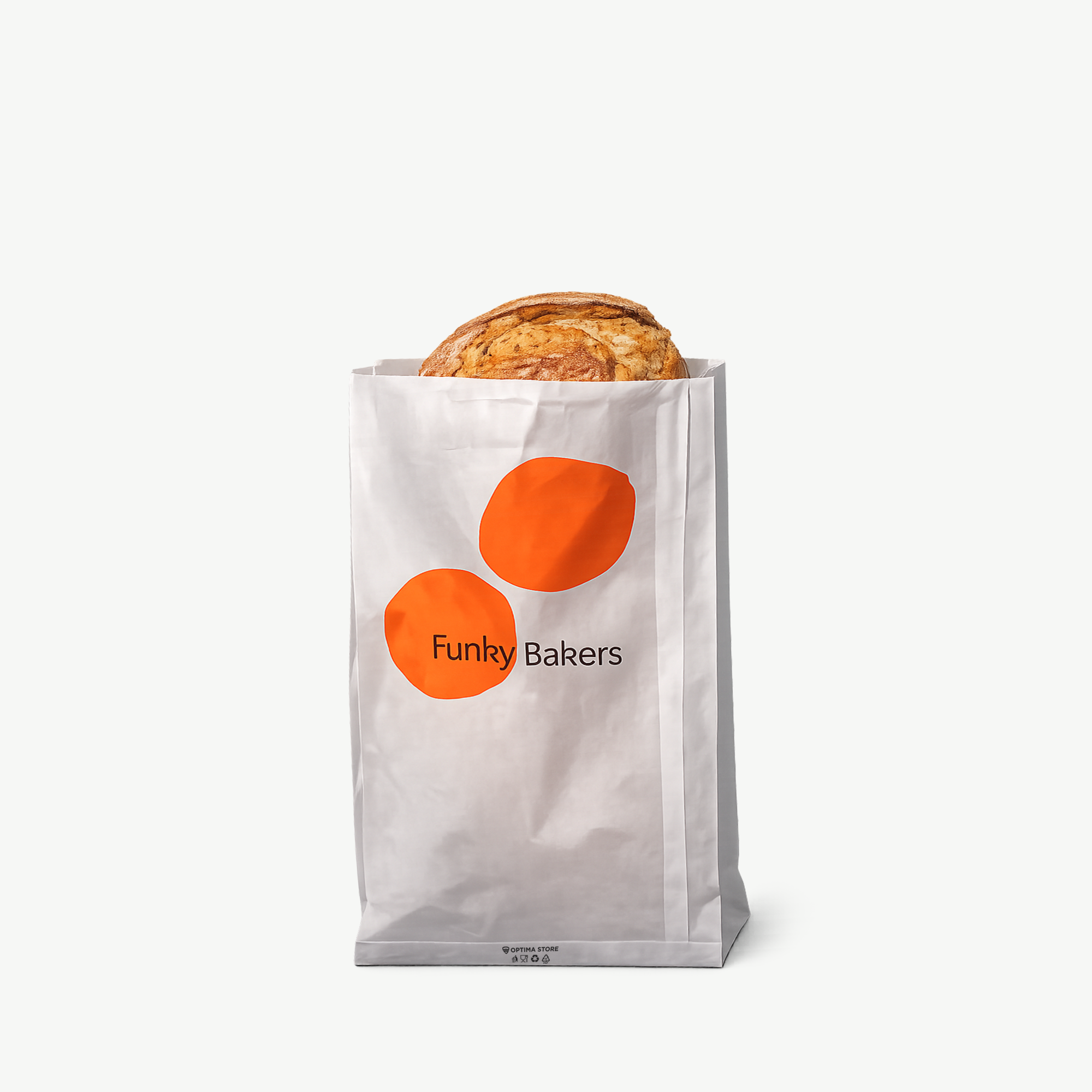 Pungi pentru brutărie cu imprimare personalizată premium