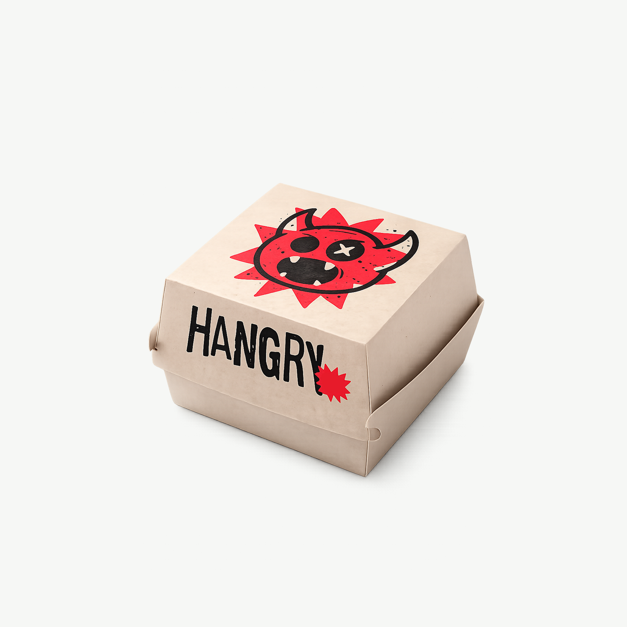 Cutie burger cu personalizare full print