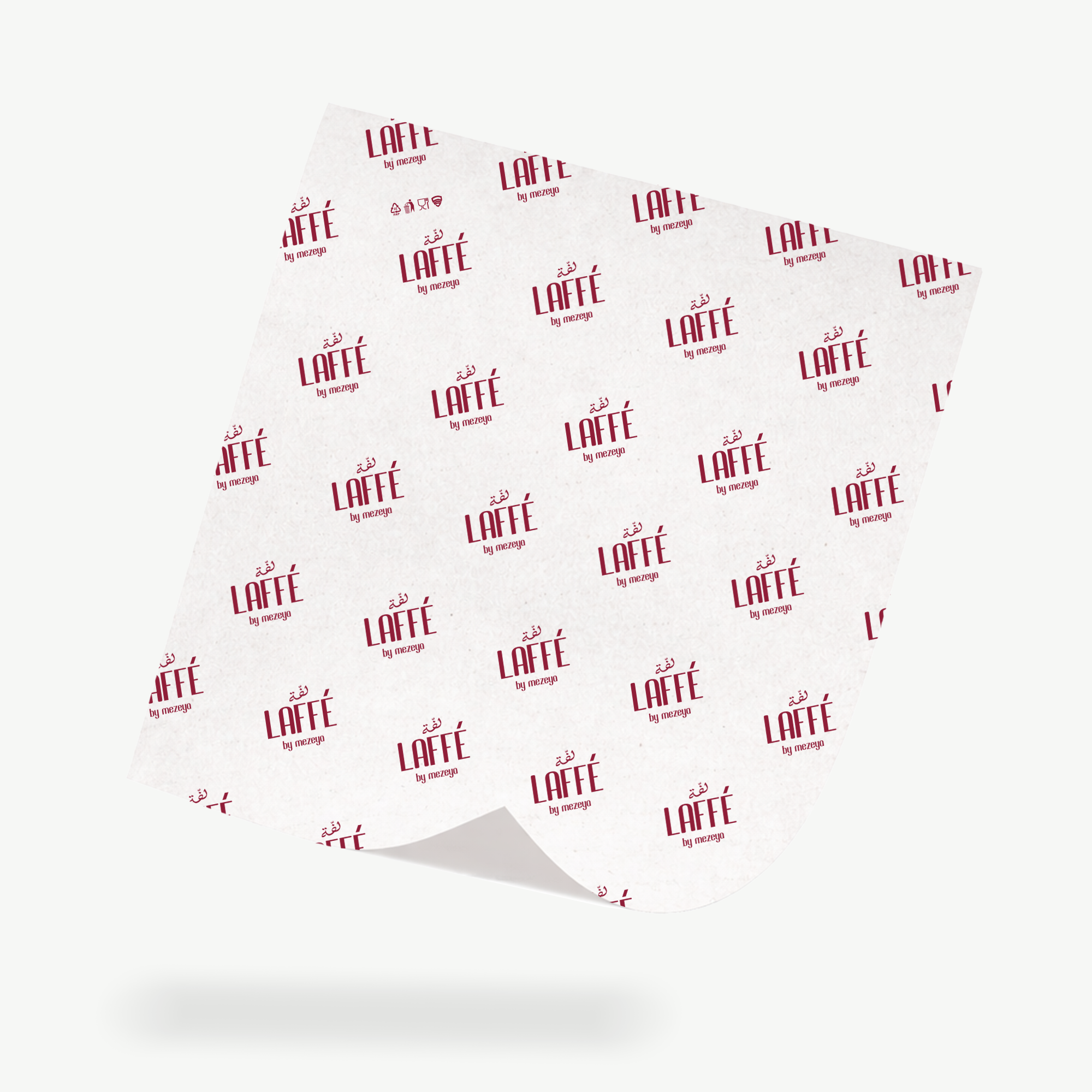 Hârtie rezistentă la grăsimi personalizată pentru ambalat cu acoperire PE