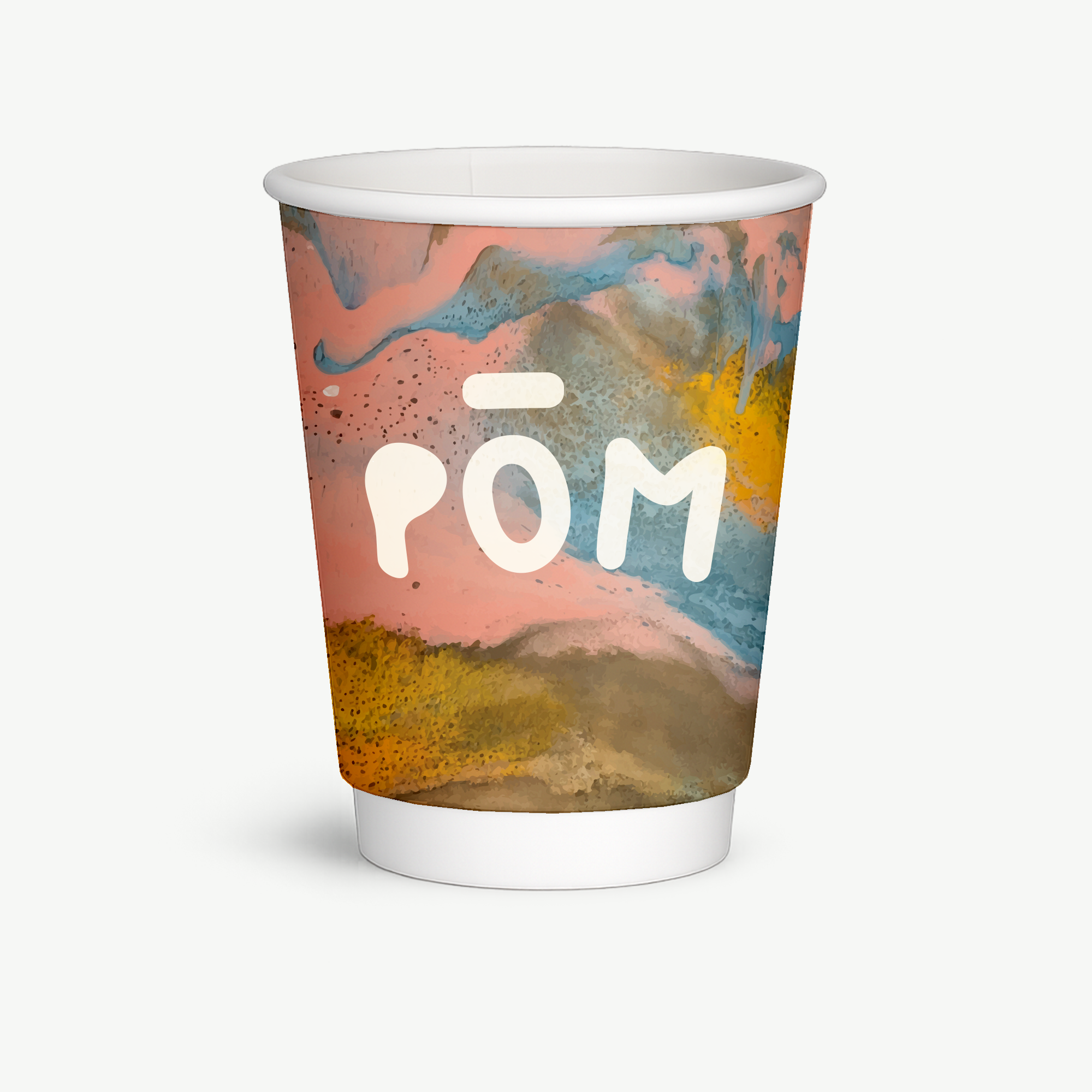 Pahare cu perete dublu cu personalizate full print