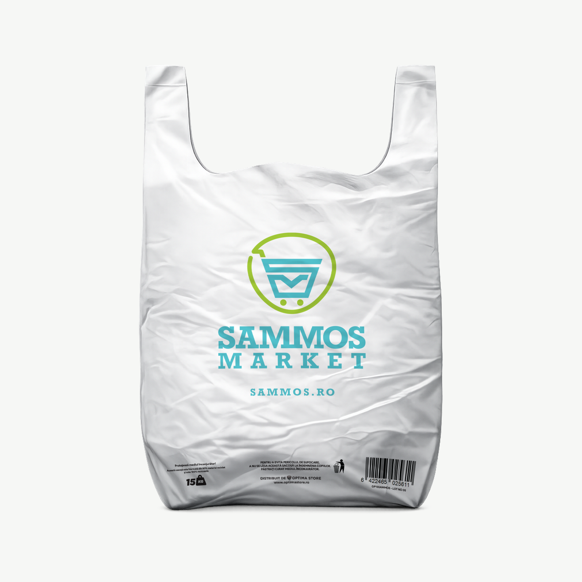 Pungi retail 100% biodegradabile personalizate